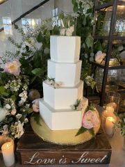 Hexagon 4 Tier Cake